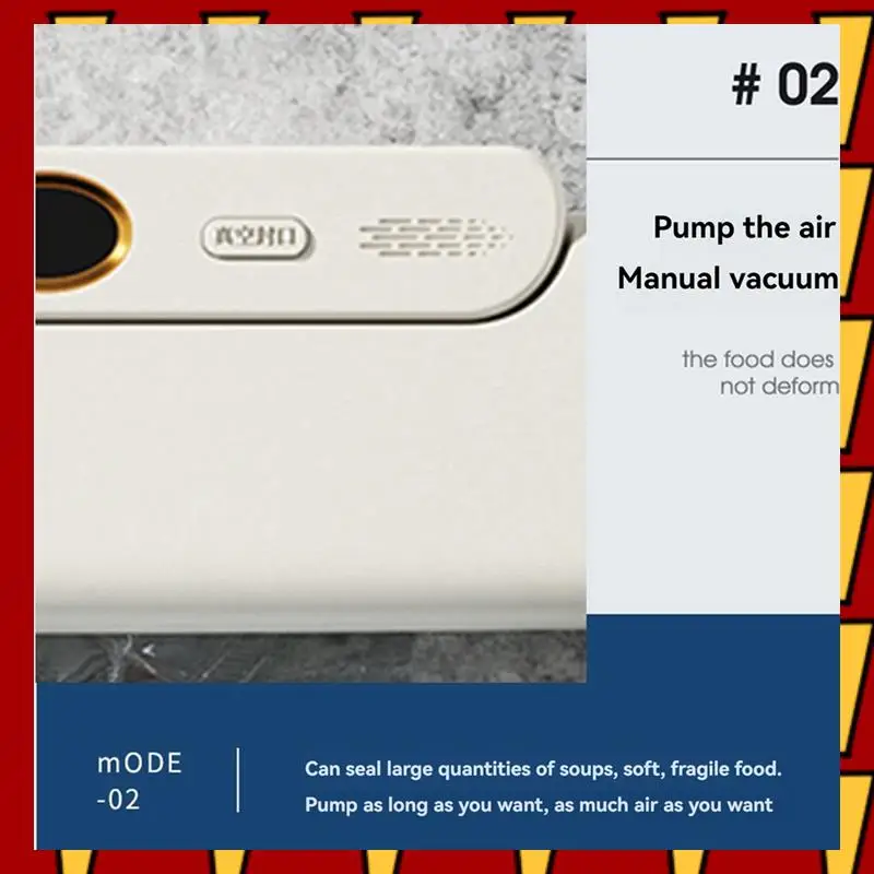 

ABNP Mini Portable Vacuum Sealer Machine For Home Use - Automatic Food Packaging And Preservation