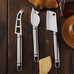 Cheese Cutter Stainless Steel Cheese Knives Butter Spreading Knife for Charcuterie Cheese Slicerand Butter Cutter
