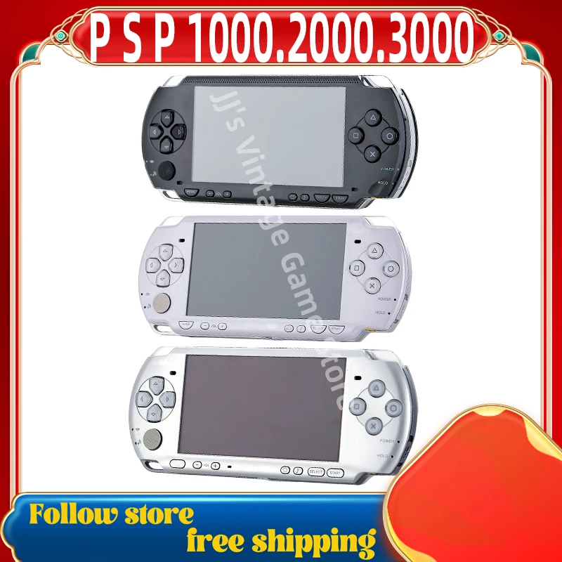 

P SP original 1000 transformation PSP2000 to PSP 3000 game console 16 GB 32GB 64GB 128GB black storage card Jue game console