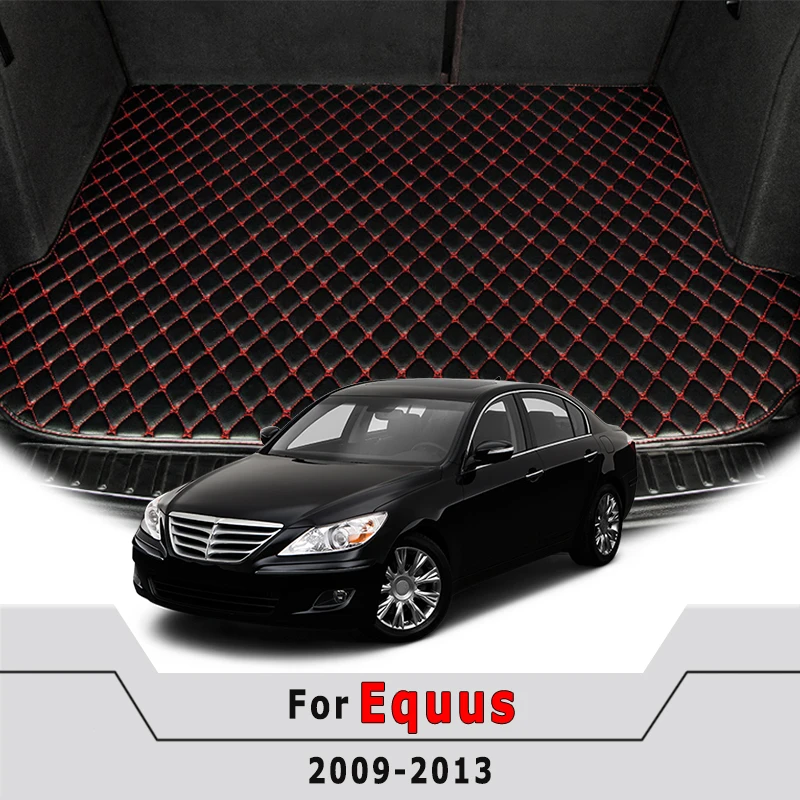 Car Trunk Mats Fit For Hyundai For Equus 2013 2012 2011 2010 2009 Rear Trunk Liner Cargo Foot Pads Accessories Products Parts