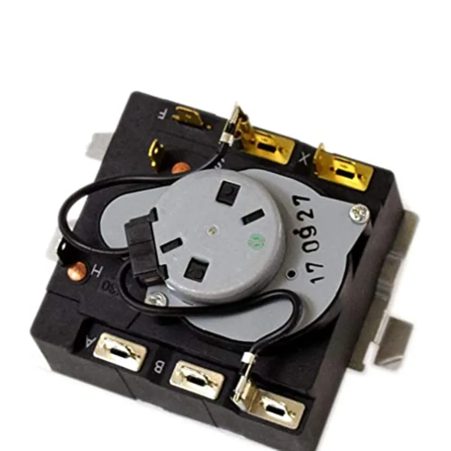 

Таймер для сушилки GLOB PRO SOLUTIONS TMD14M30 234D2377P004 TMD16M12 234D2377P003 CKD1400, 4 дюйма, длина около 1/4 дюйма Замена и комплектующие