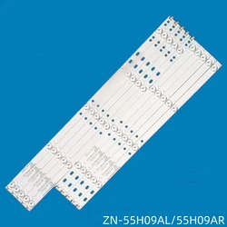 LED Backlight Strip 9 lamp For polar TV p55l21t2csm L55UHDPR001 ZN-55K09AL(AR)-5 70704 V2.1-OT ZN-55K09AR