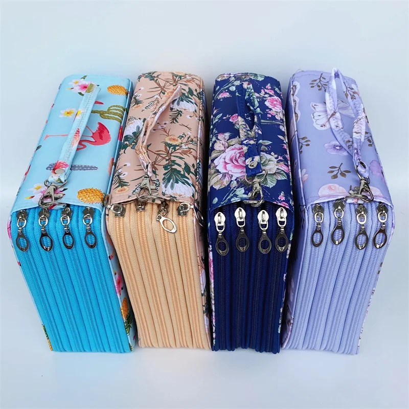 200 Slots Pencil Case School Large Capacity Pencilcase Supplies for Girl Stationery Pen Bag Organizer Aesthethic Compartment Box