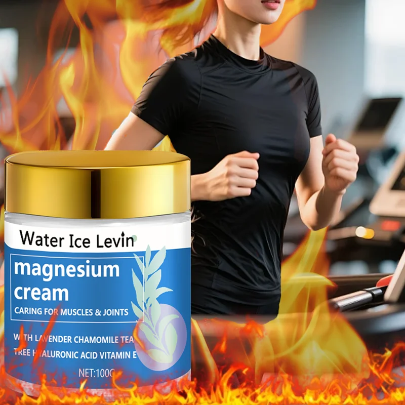 Magnesium Cream with Lavender & Tea Tree - Soothing Muscle Relief, Deep Hydration, Fast Absorption, Winter Recovery Care