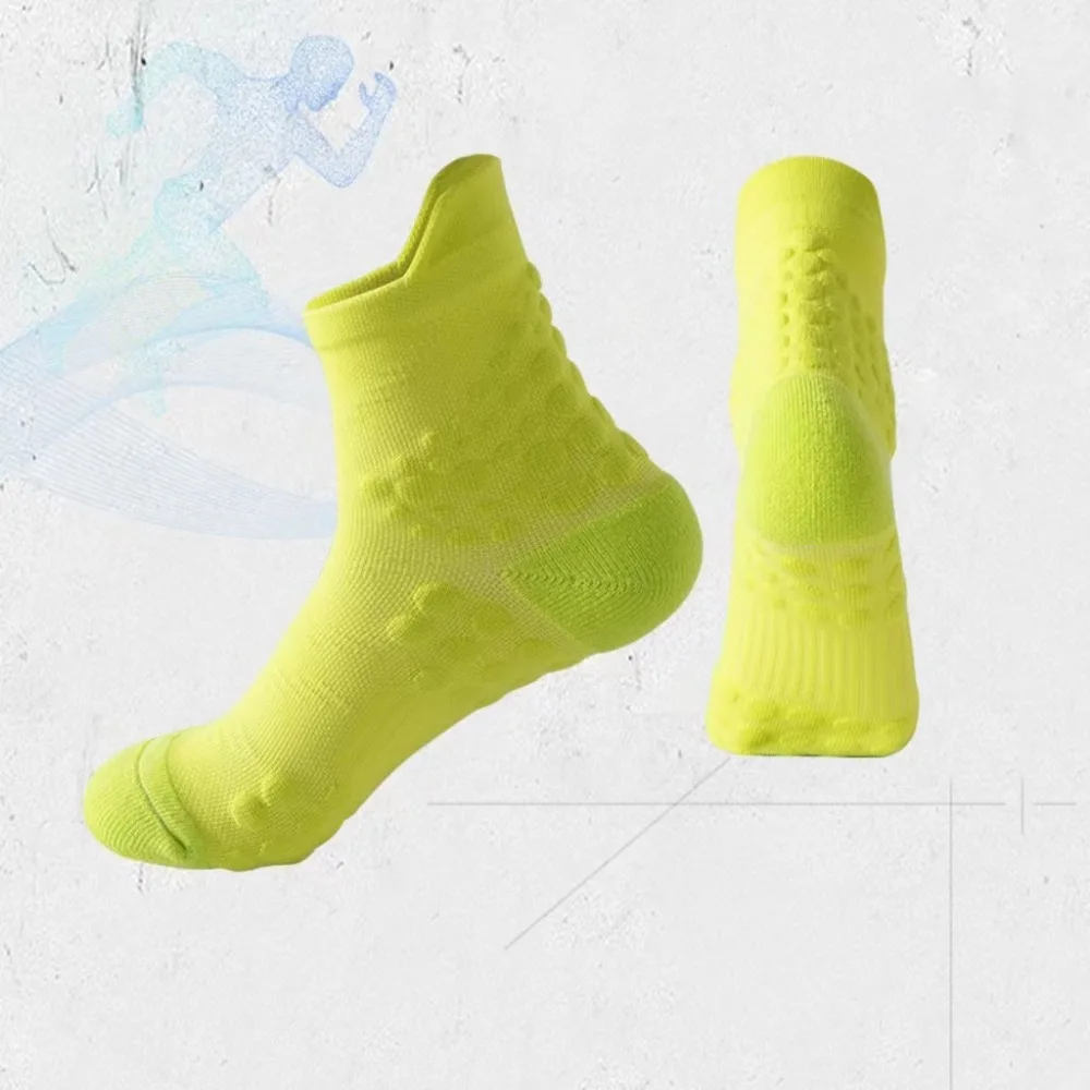 

Sweat-Absorbent Anti-Slip Sports Socks Deodorant Comfortable Men's Badminton Socks Professional Breathable Towel Bottom Socks