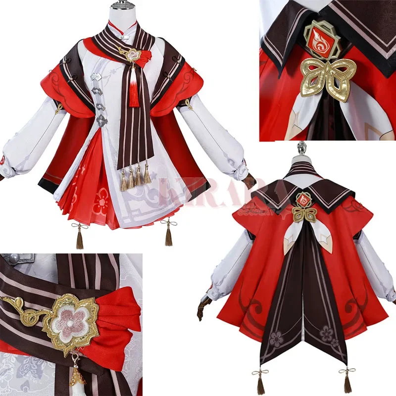 لعبة تأثير Hutao تأثيري حلي شعر مستعار فانوس طقوس الجلد هو تاو الكرز سنو لادن تأثيري أحذية أحذية النساء كرنفال وتتسابق