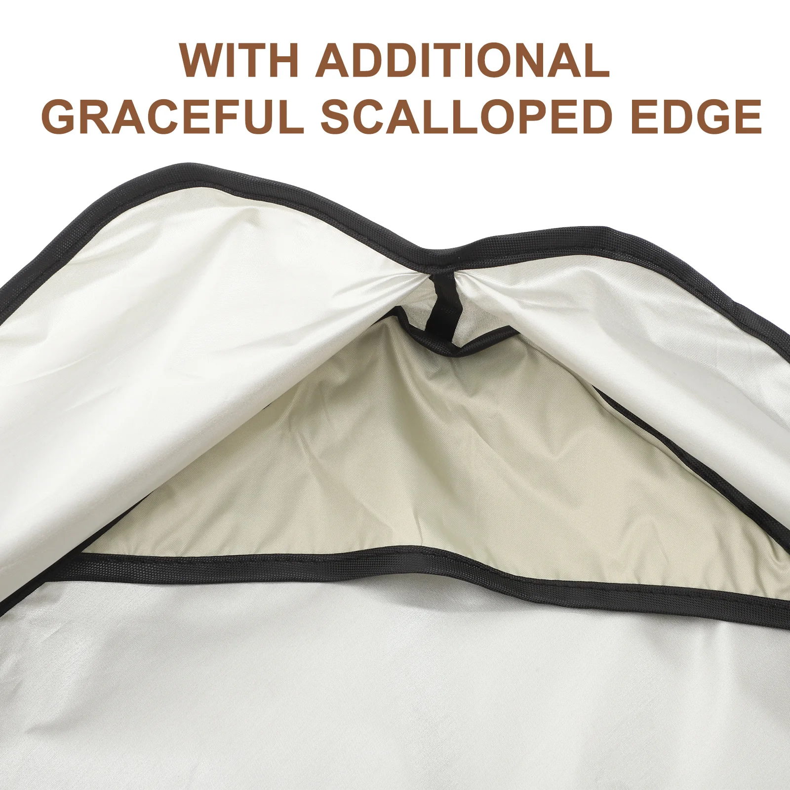 

Waterproof Dustproof Swing Cover 195X125Cm Beige Elastic Hem Garden Chair Shade Outdoor Uv Protection Cover