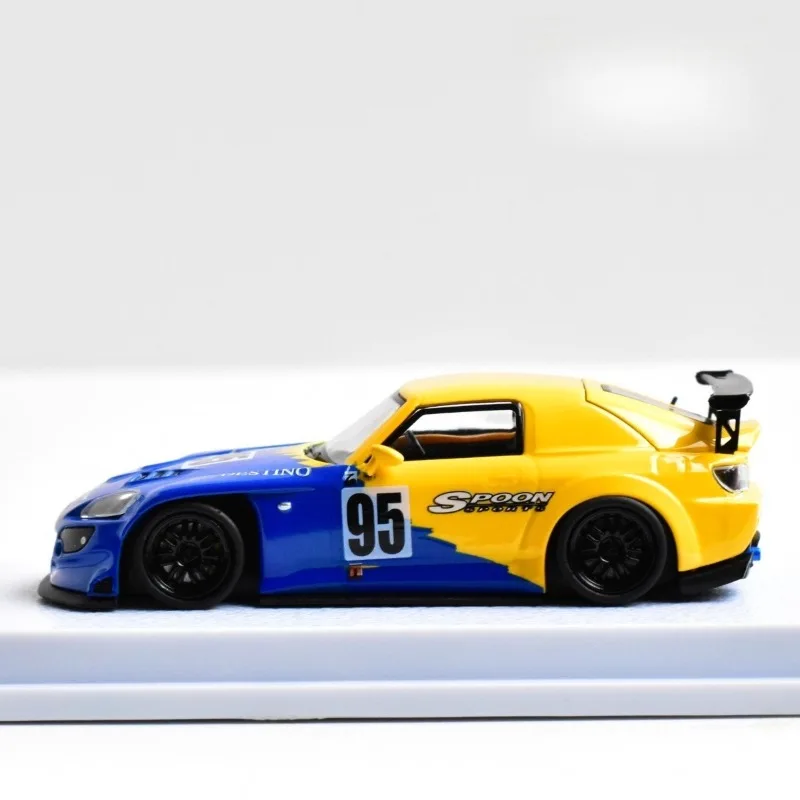 

MJ 1:64 S2000 Resin Car Model Office Bedroom Toy Collection Model Decoration Ornaments Boy Christmas Gift