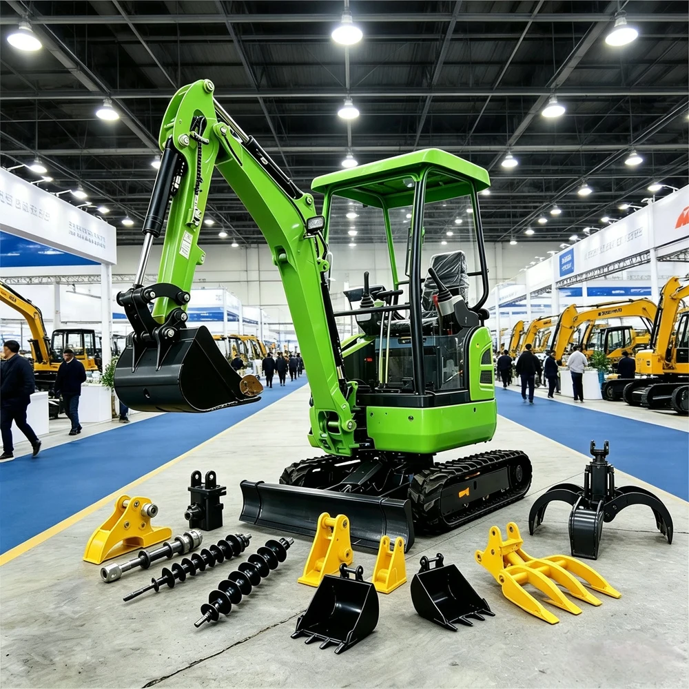 Tractor Backhoe - Yanmar Mini Ekskavatör 2.5 Ton, Kepçe