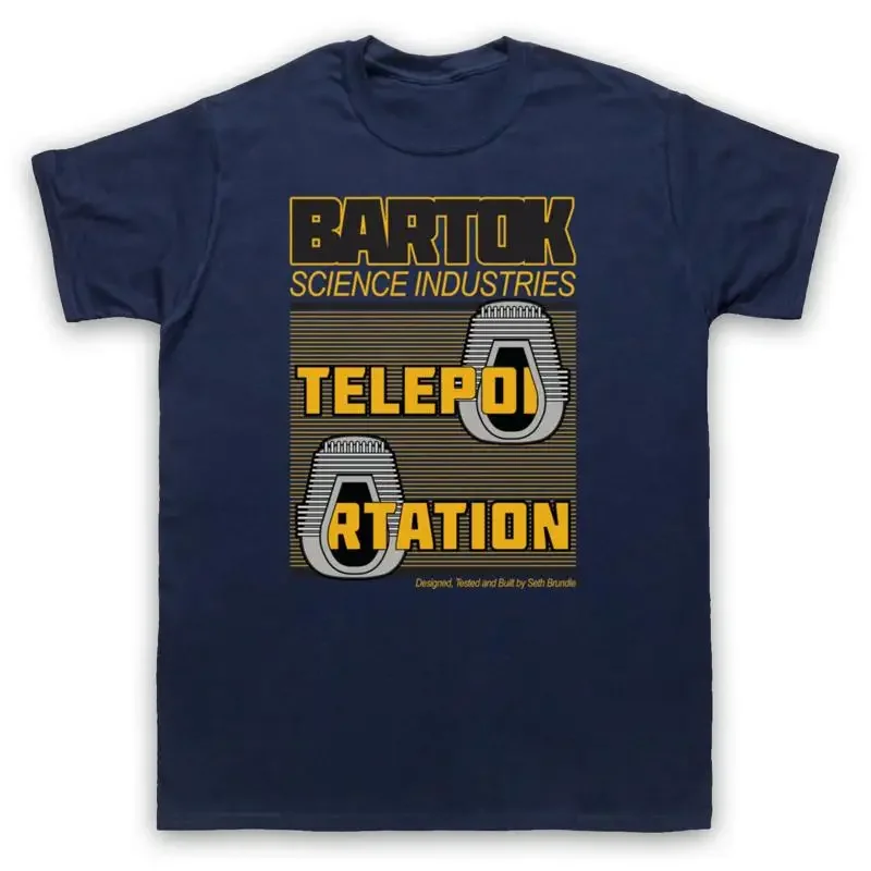 Camiseta BARTOK SCIENCE TELEPORT UNOFFICIAL THE FLY SCI FI FILM para hombre y mujer
