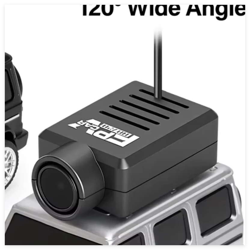 

Радиоуправляемые автомобили WLtoys 1:64 Mini 6406 6406C HD Camera Car 120 ° Широкоугольный двойной контроль 2,4G 720P
