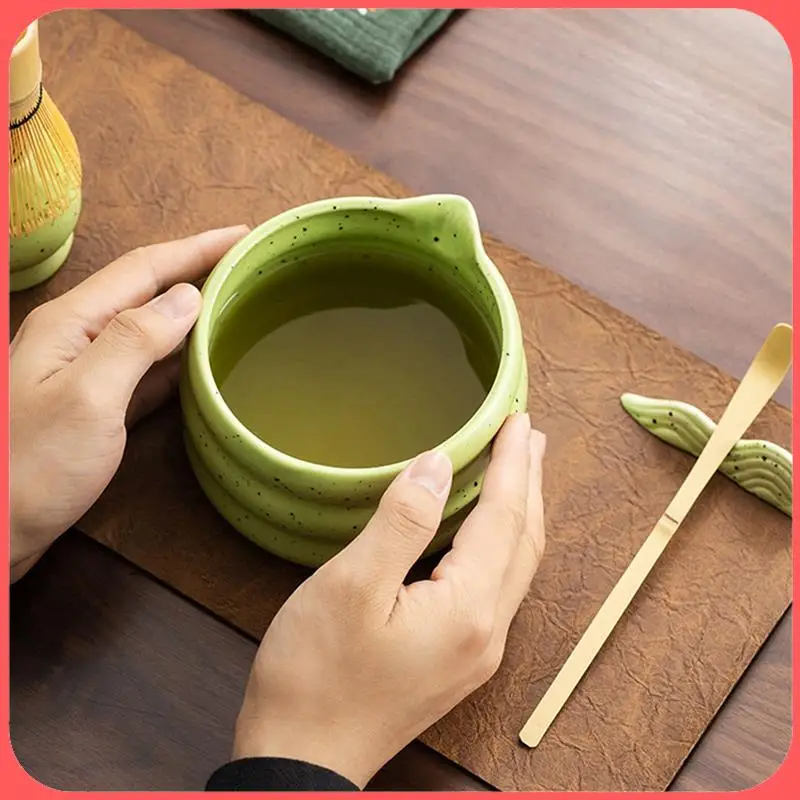 

AA89-Matcha Green Tea Whisk Teaware Japanese Ceremony Bamboo Chasen Tea Tool Tea Brush Exquisite Matcha Kit For Teaset