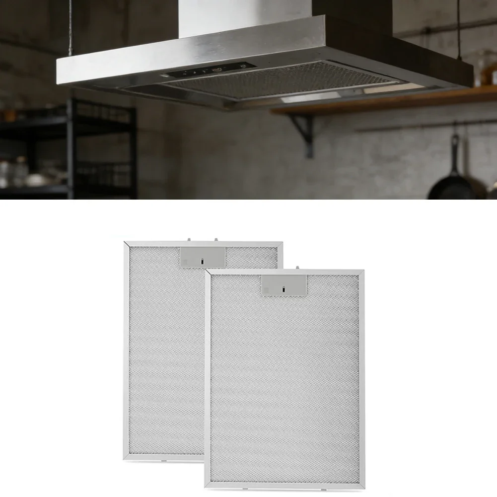 2PCS Aluminum Range Hood Grease Filter for BPPFA30 Compatible with QP130 QP136 and OQP130WWC Size approximately 41 5 by 30 cm