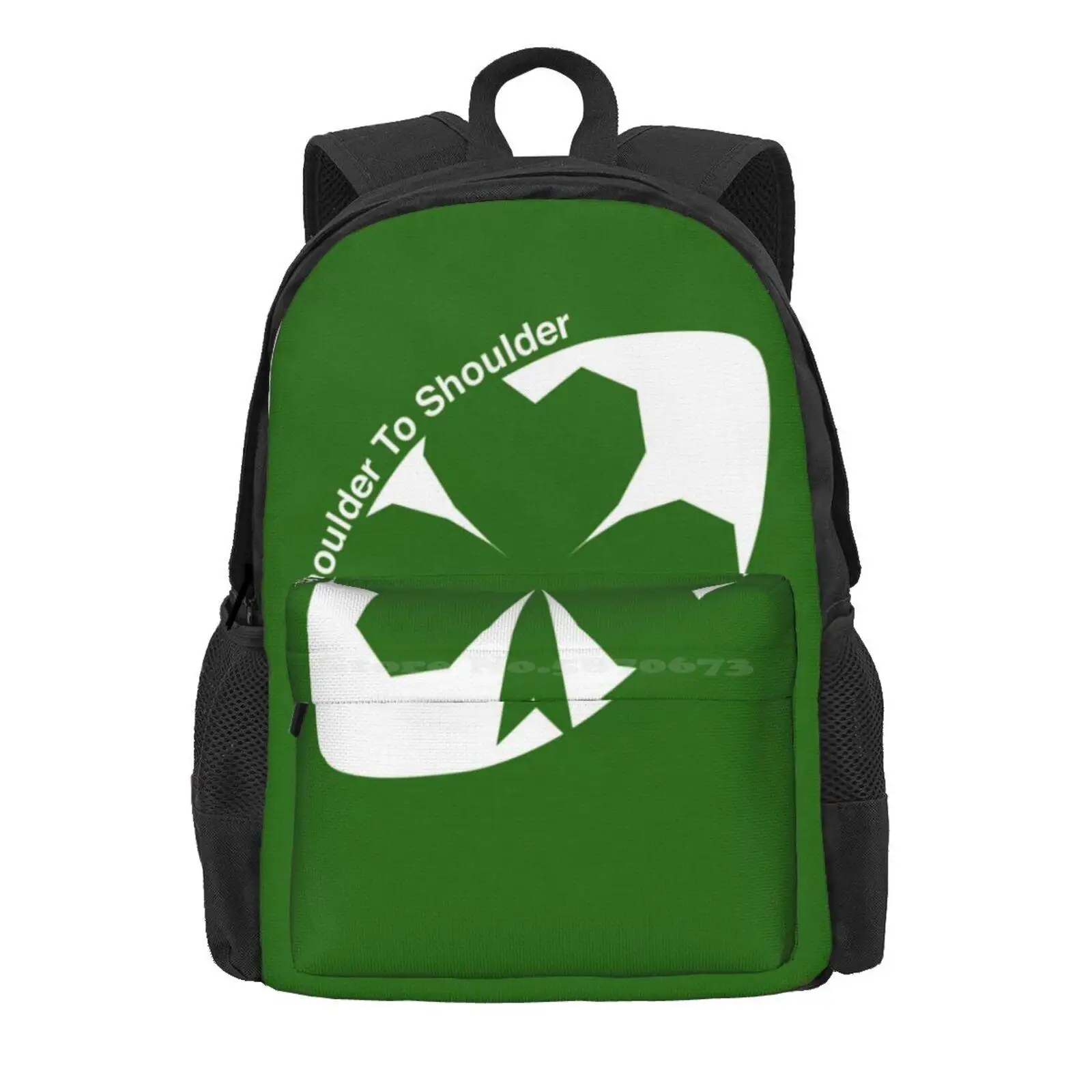 Rugby Ireland Hot Sale Schoolbag Backpack Fashion Bags Irish Republic Of Ireland Ulster Connacht Leinster Munster Tricolour