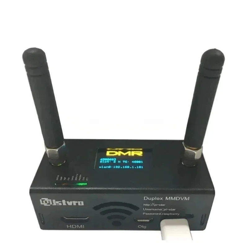 Горячая распродажа 2025 года, UHF VHF с поддержкой P25 DMR YSF с комплектом антенны Raspberry Pi Duplex Simplex MMDVM, плата точки доступа