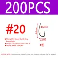 200 Piezas Tamaño 20