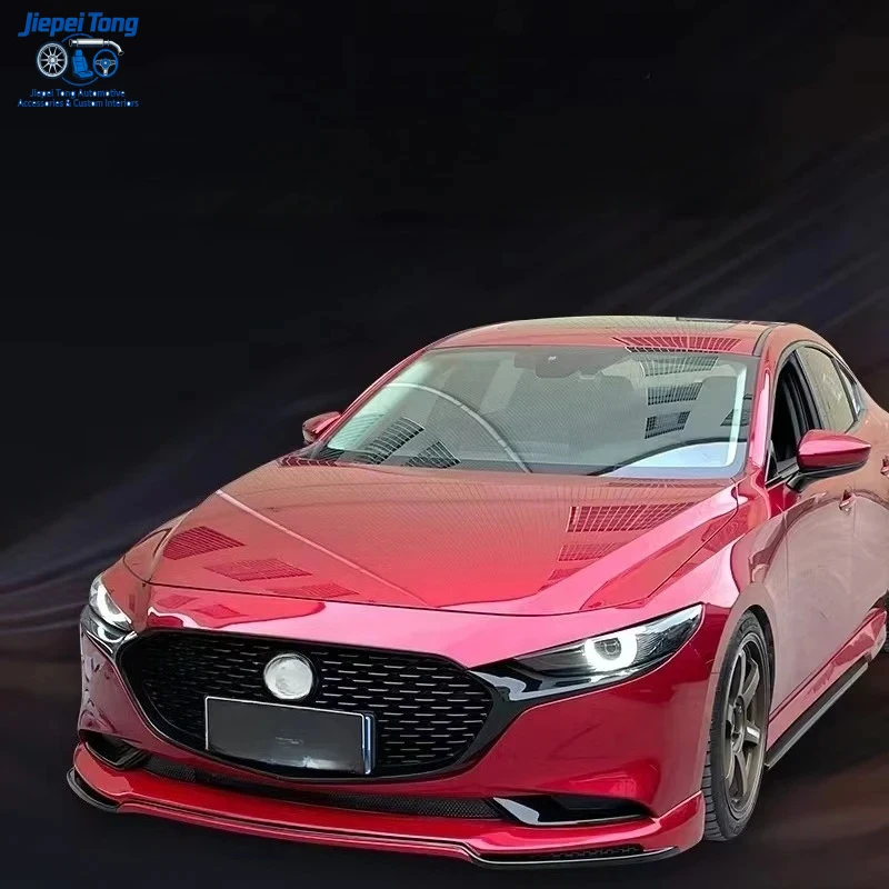 Suitable For Mazda3 Axela(2019-2022) New Front Shovel Side Skirt Rear Lip Tail Saibote Modified Surround Body Kit