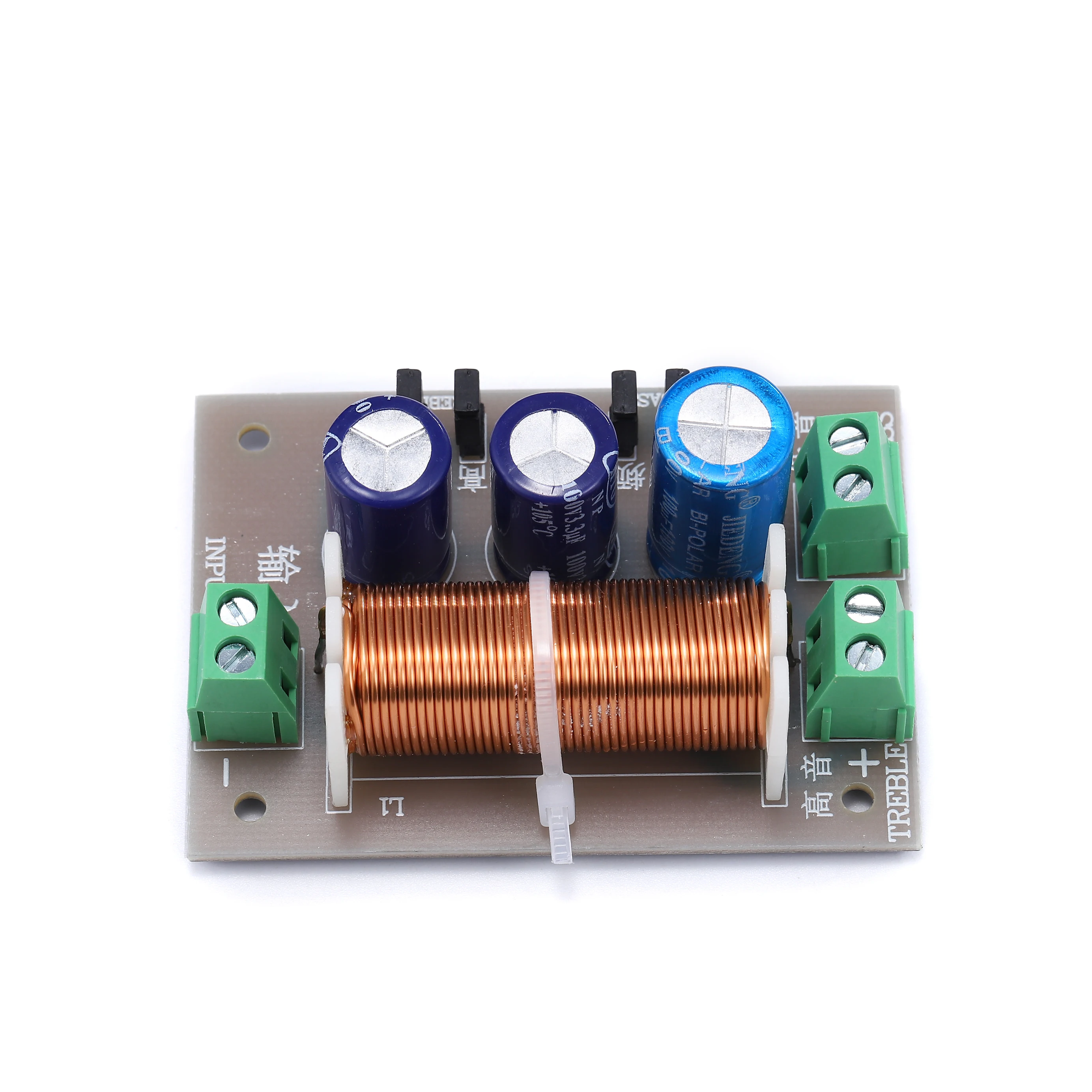 YLY-2088 400W Adjustable 2 Way Crossover Filters 1 Unit Audio Speaker Frequency Divider Full Range Treble Bass image 5