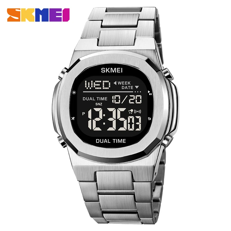 SKMEI 2004 Sport Digital Watch for Men Luxury Electronic Alarm Clock Calendar Waterproof Mens Wristwatches 2036 reloj hombre