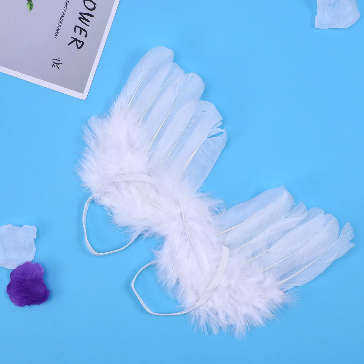 

Angel Wings Photo Props for Baby Shower Birthday Party Infant Costume Soft Material Kids Photography Outfits Newborn