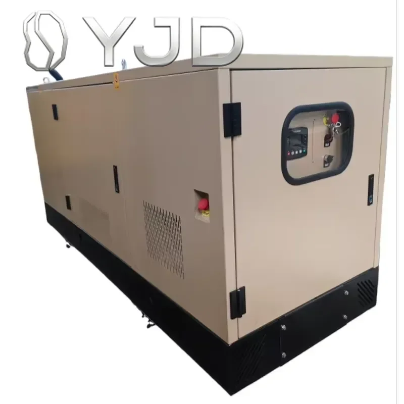 AC 120kW / 150kVA Silent Type Open Frame Generator ATS 50/60 Hz Remote Control for Engine Mobile Trailer Soundproof Canopy