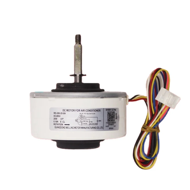 

RD20HA Original Hot Air Fan DC Motor ZKFP-20-8-2 Fan RD-280-20-8A DC310V 20W