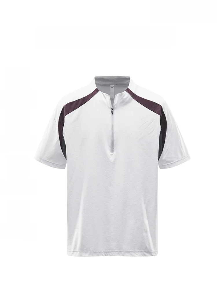 

Visvim Dannie Мужская футболка Qui Dry ort Sve для занятий спортом на открытом воздухе, дышащая, легкая, из полиэфирного волокна, летняя модная