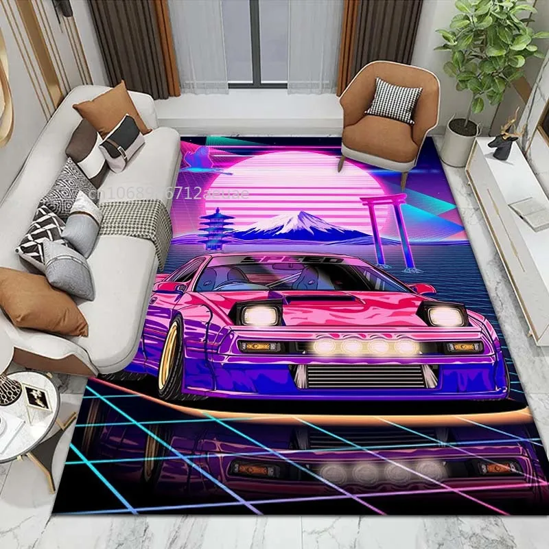 Miata MX-5 NA Rug Living Room Kids Bedroom Sofa Kitchen Doormat Decor Japanese Art Non-slip Floor Mat