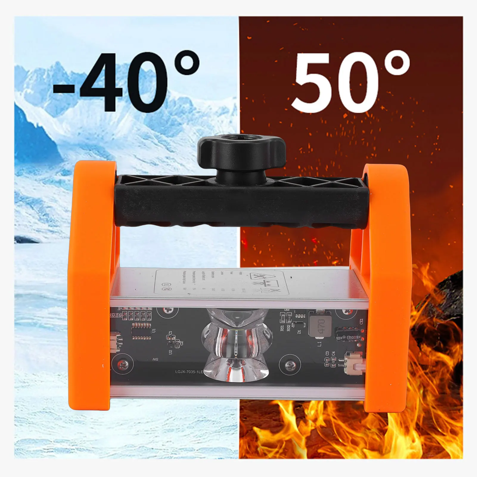LED Wall Inspection Light LED Wall Inspection Light Painter Developing Lamp for  Painting Polishing Acceptance Orange