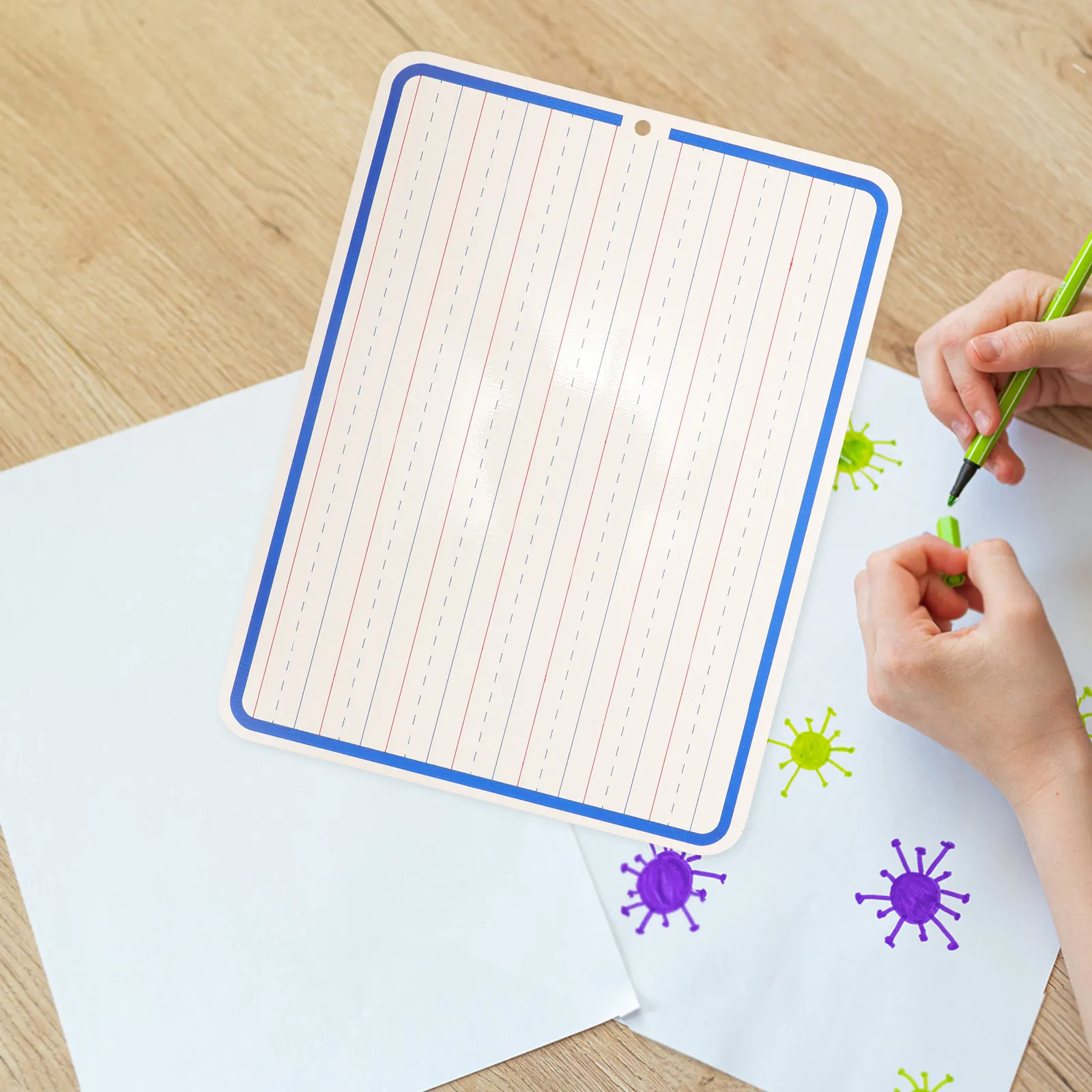Compact Lightweight Small Dry Erase Board for Teen Writing Practice Drawing Creativity Expression Step by Step Name Learning