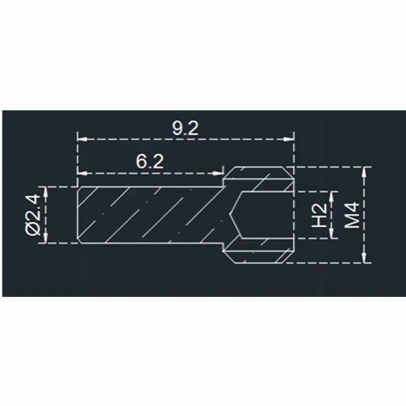 10PCS Screws 304 M4 X 9.2mm of Drive Shaft Axle for Hyper GO MJX H12Y H12Y+ Metal Upgrade Parts RC Crawler Car Truck Buggy