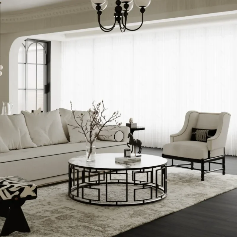 

-+Unique Display Coffee Table Simple Minimalist Aesthetic Design Coffee Table Floor Glam Meubles De Salon Furniture Accessories