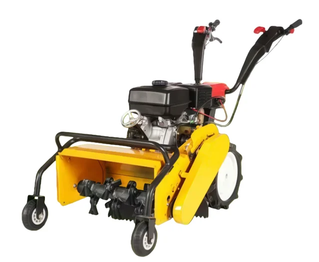 New 4WD grass shredder multifunctional self propelled weeding micro tillage machine