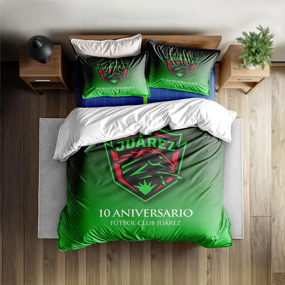 

Fútbol Club Juárez Комплект пододеяльников без простыни King Queen Double Full Twin Одиночный размер Комплект постельного белья