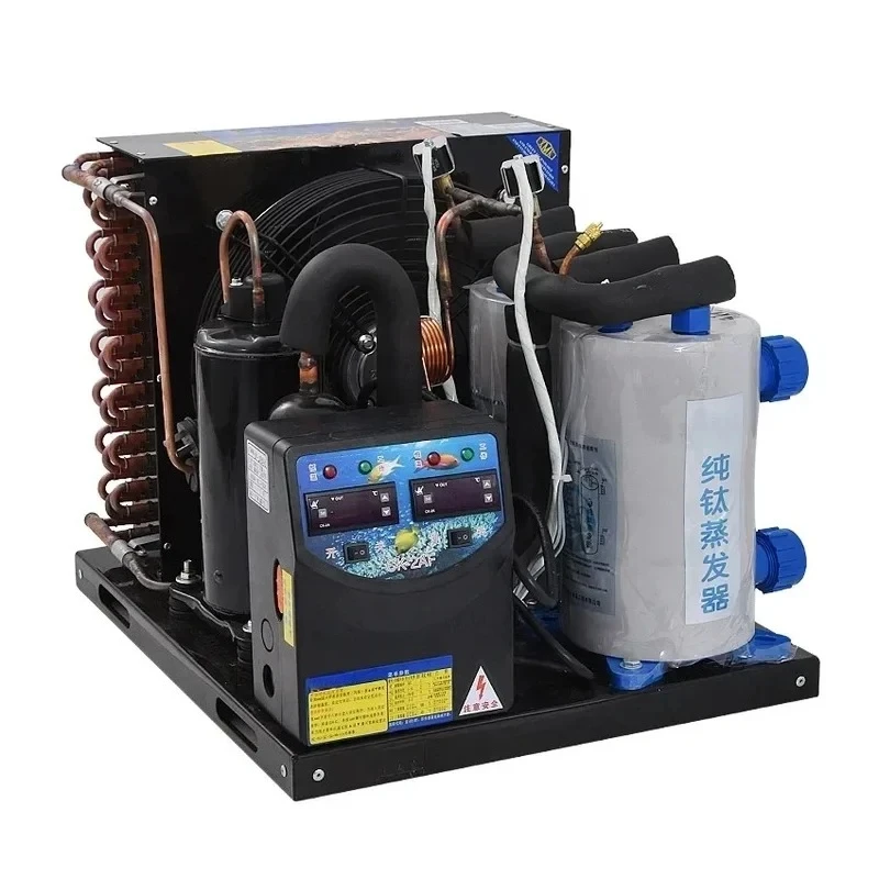 A Aquarium Refrigeration Chiller Industrial Cooling hine Seafood Pool Fish Chillers - One Tow Two Chil