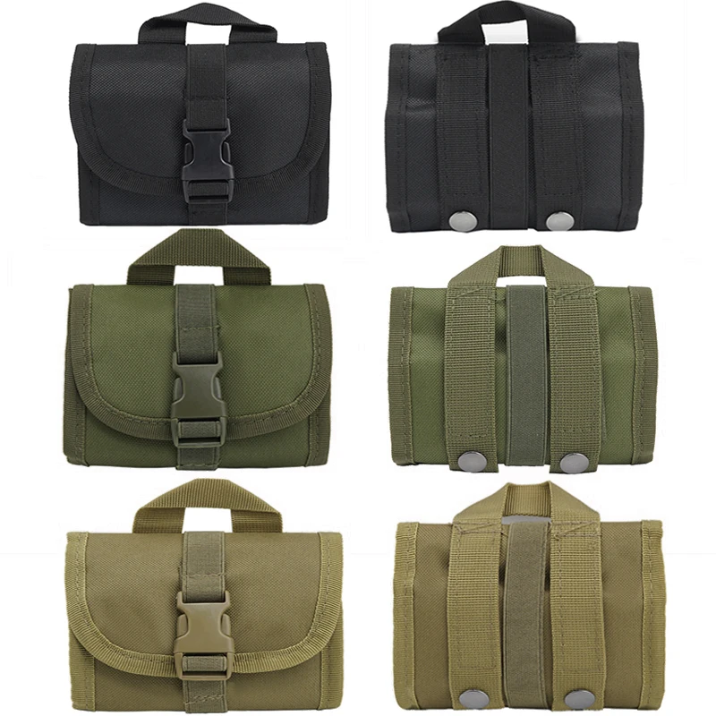 Tactical Magazine Pouch Foldable Outdoor Sports Nylon Hunting Pouch Gun Bag Shooting Accessories Bag