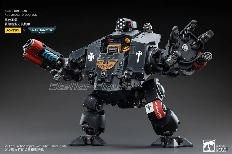 

【SF】JOYTOYS 1/18 Фигурка Черные тамплиеров Redemptor Dreadnought Модель игрушки Подарки Коллекция украшений