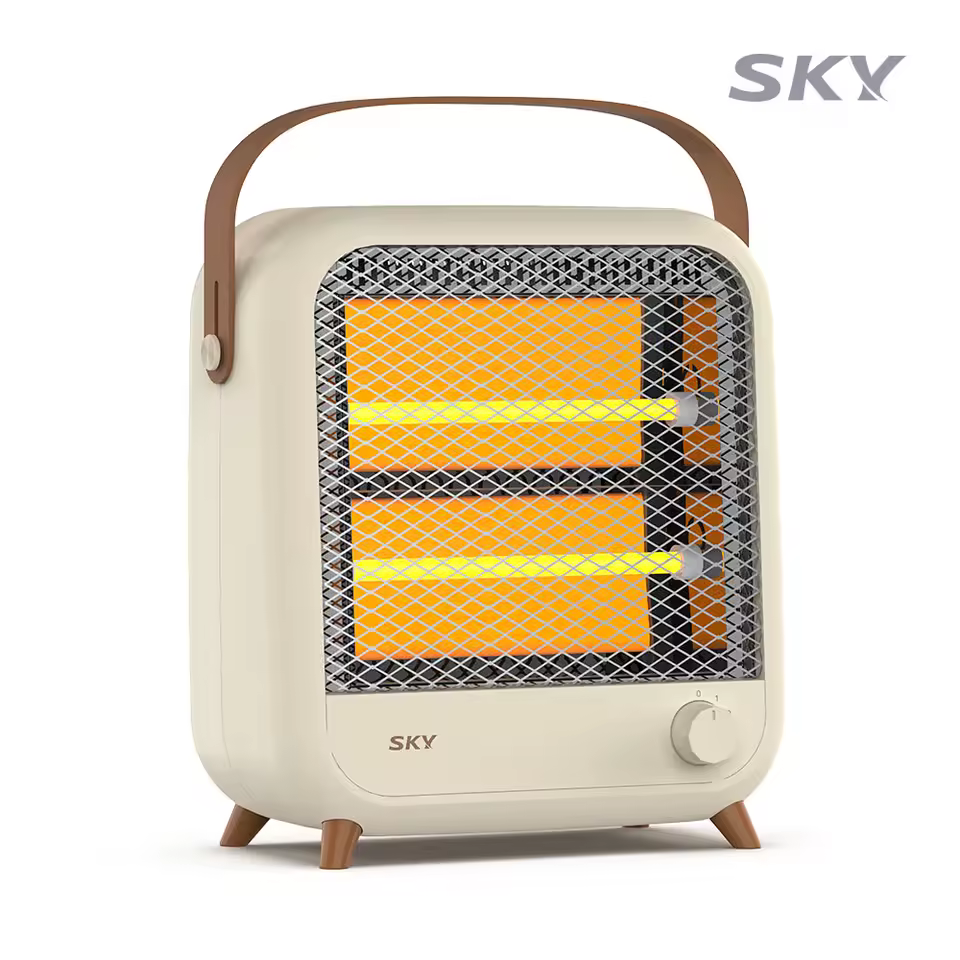 스카이 석영관 미니 전기 히터 난로 H600 썸네일