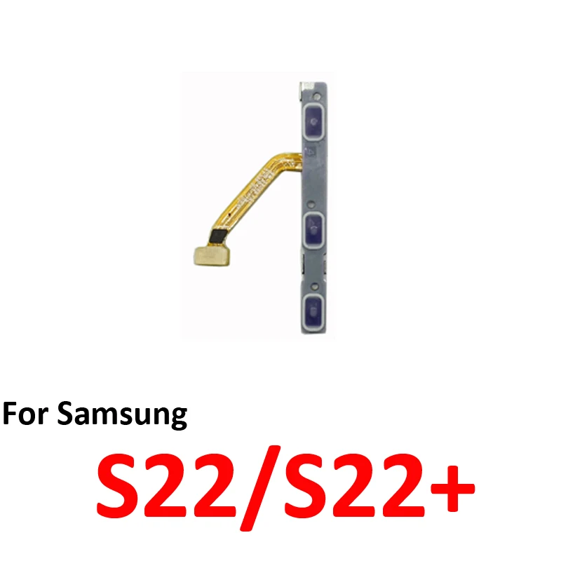 For Samsung Galaxy S22 S22+ S901 S906 Phone Power Volume Button On Off External Key Internal Flex Cable Repair Parts Black image 3