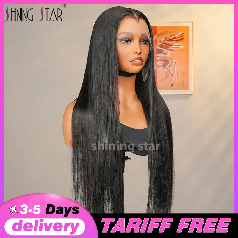 

30 34 Inch Straight Human Hair Wigs Hd Lace Frontal Wig 180% 13X6 Transparent Lace Front Wigs 13X4 Human Hair Lace Front Wigs