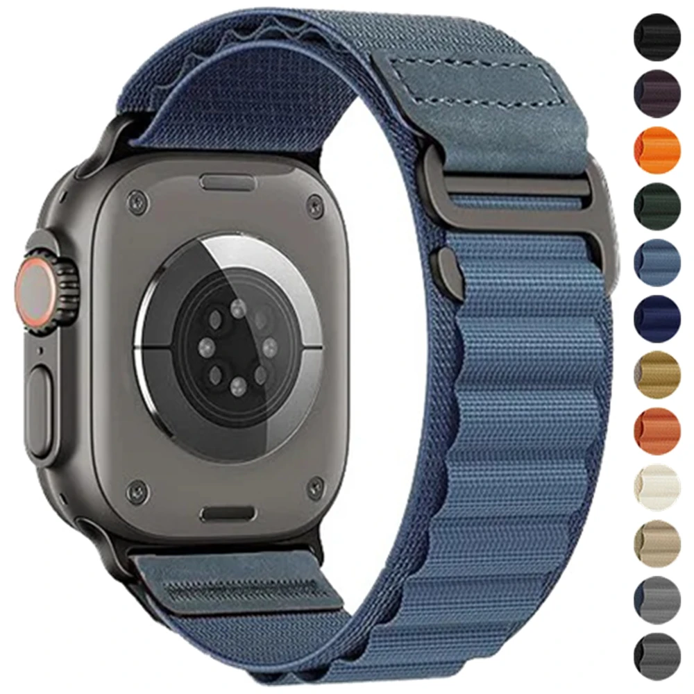 Alpine Loop Strap for Apple Watch Band Ultra 3 2 49mm 45mm 46mm Bracelet Iwatch Series 11 10 9 8 7 6 SE 5 4 38 42 41mm 44mm 40mm