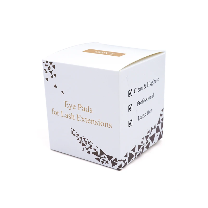 100Pairs/Box Eye Pad Eyelash Extensions Patches Lint Free Under-eye Pads No Sensitive Isolation Patches Lash Grafting Pad