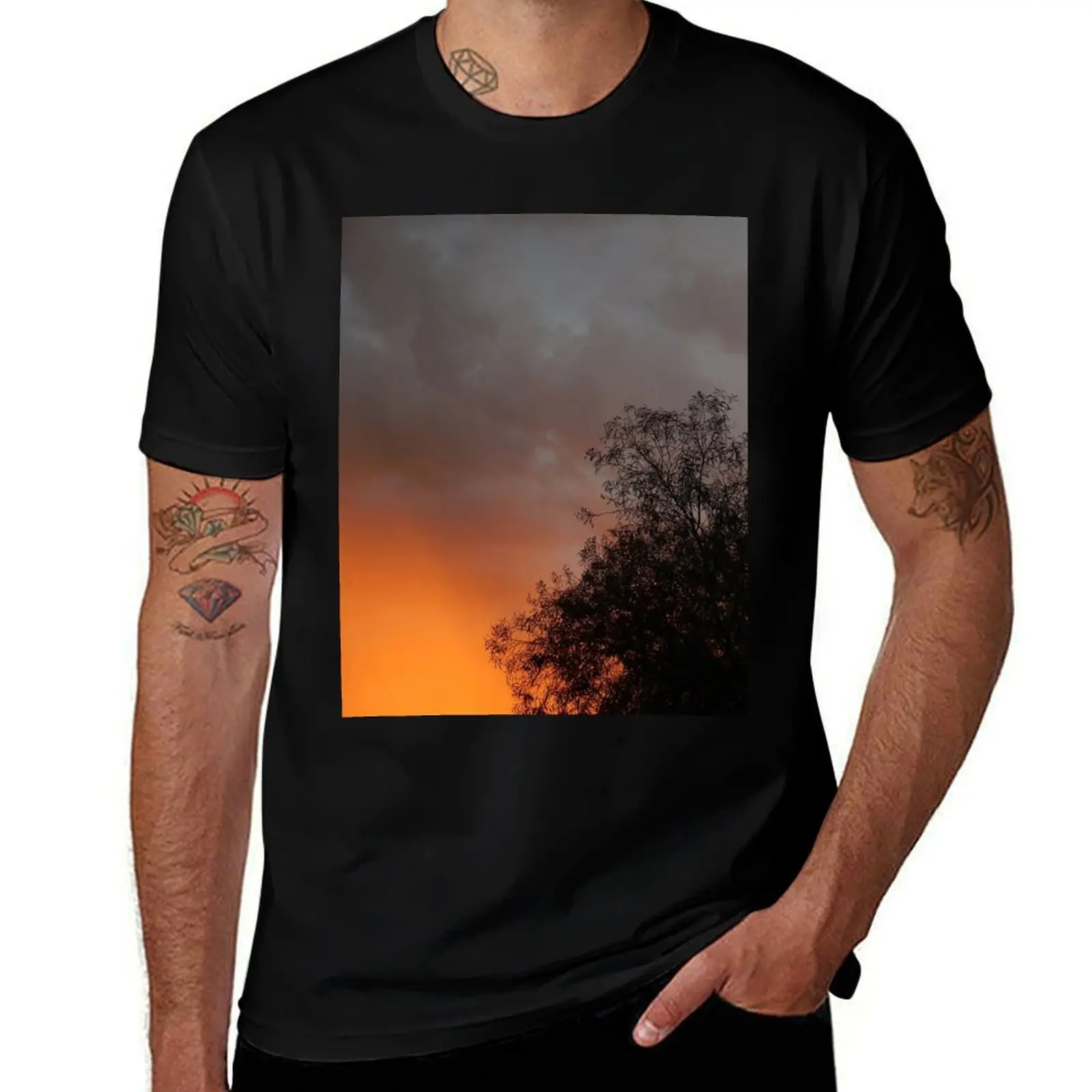 

streaming light T-Shirt t shirts cotton 100% t shirt for man 100 percent cotton