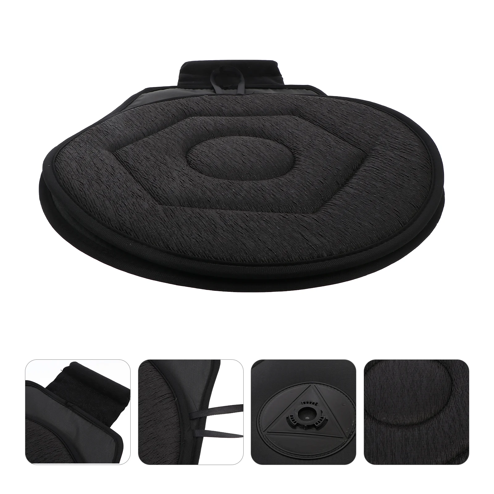 Stool Swivel Car Seat Cushion Stools Revolving Upholstered Office Portable Chair