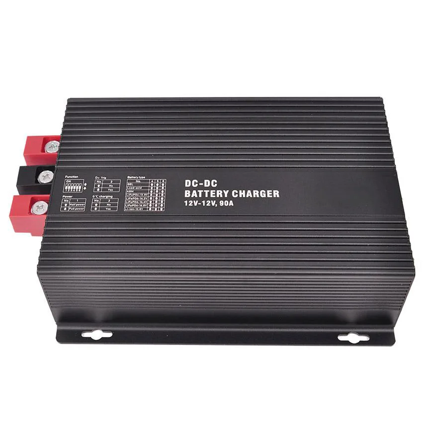 DC Booster Rechargeable Battery Charger 12v 90A Two Way MPPT Controller For RV Yacht Boat Van Lithium Battery