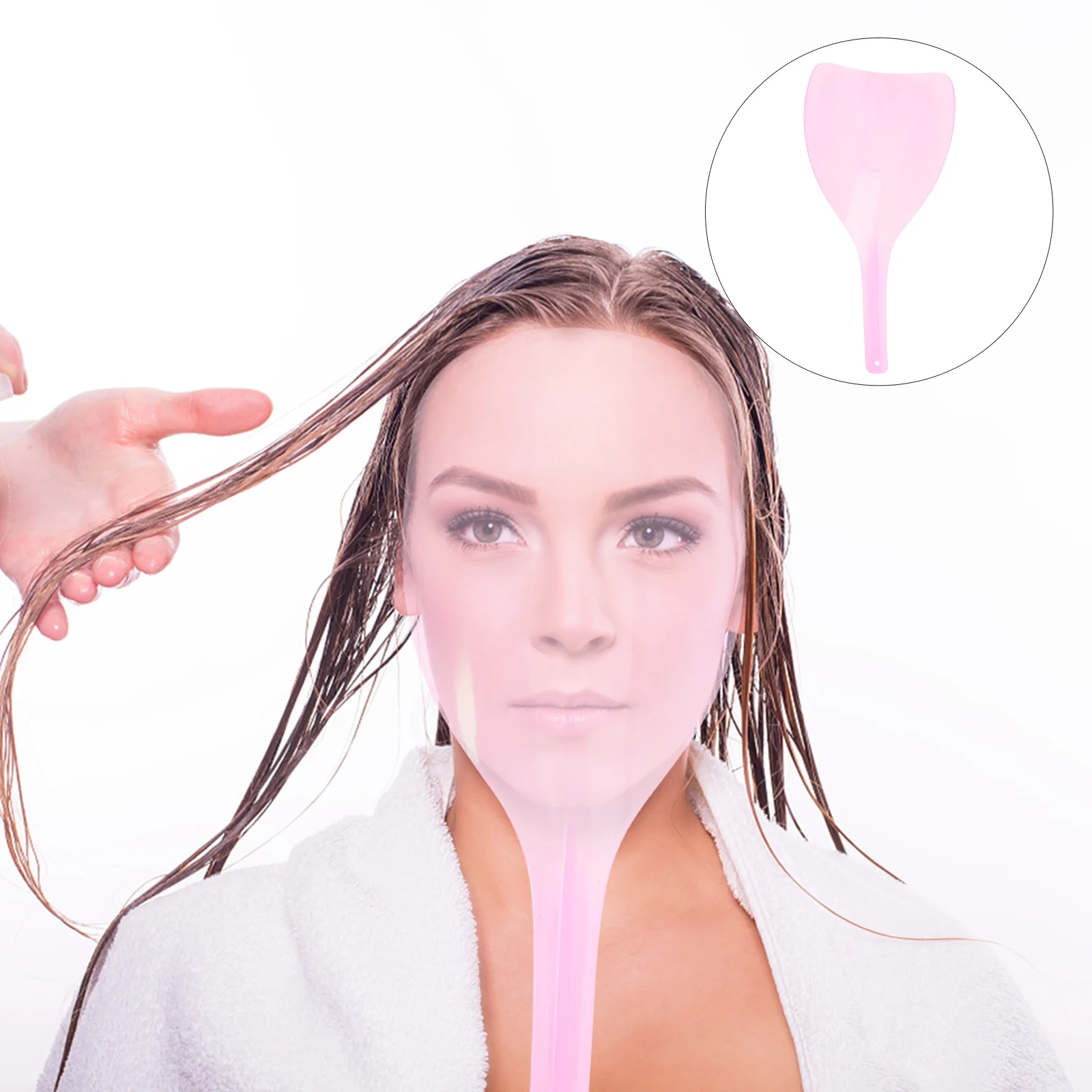 

4pcs Hairdressing Hair Coloring Face Eyes Protector Barber Salon Accessories For Hair Coloring Face Eyes Protector Home Use