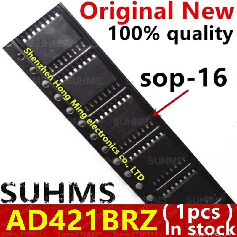 (1piece)100% New AD421 AD421BRZ AD421BRZRL sop-16