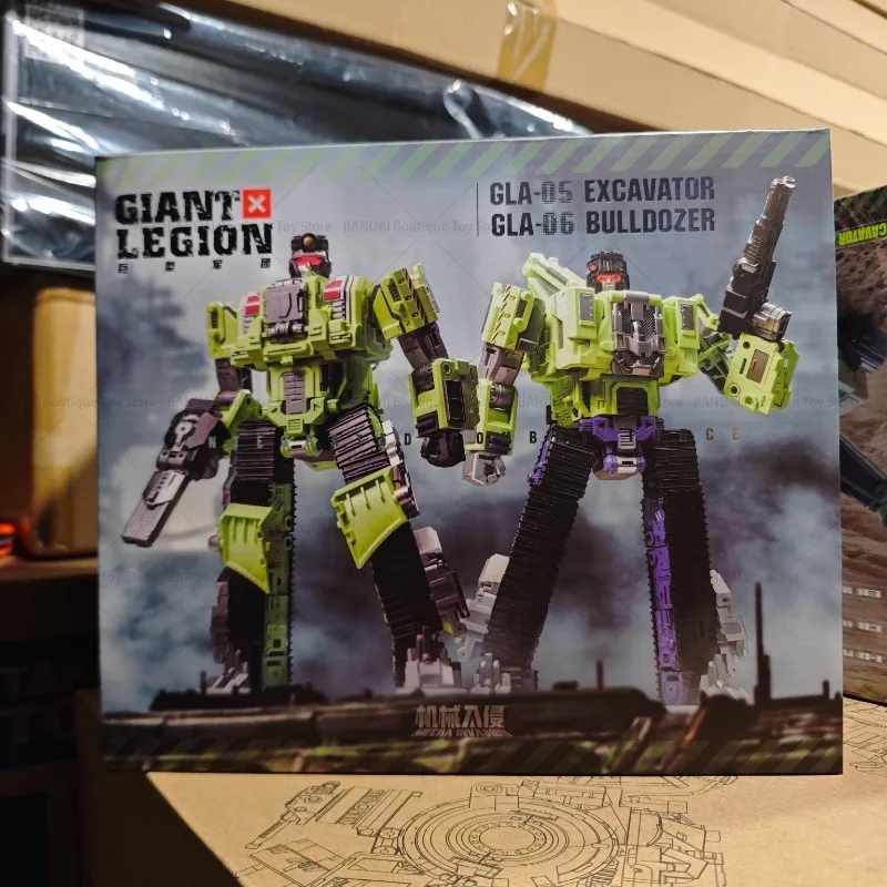 

Brand New Spot Machinery Invasion Hercules C Set Hook Bulldozer Giant Legion Heavy Builder GLA-05 06 Transformation Toys