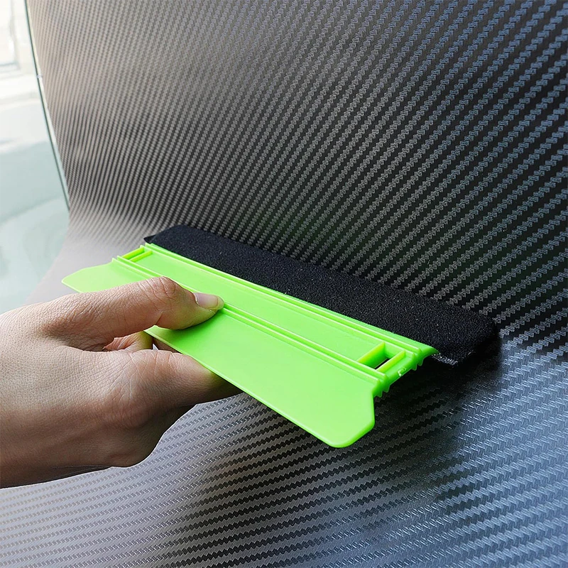 Felt Squeegee 8.3inch Long Wrap Squeegee Window Tint Squeegee Scratch-Free Vinyl Scraper Decal Applicator Wallpaper Smoother