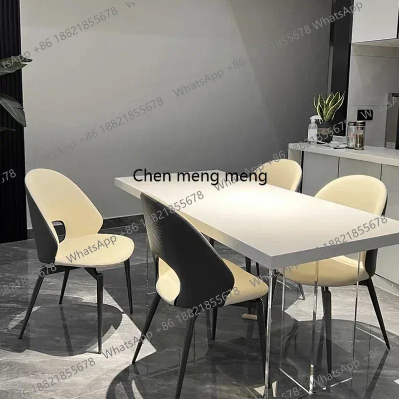 

Горячая распродажа: Роскошный обеденный стол в японском стиле, белый, индустриальный, современный, прямоугольный, минималистичный, для гостиной (Esstisch)